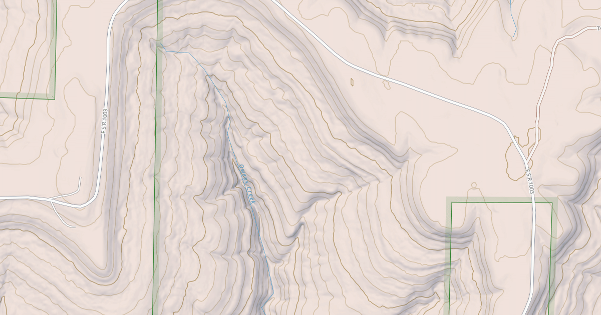 Map preview of USFS Motor Vehicle Use Map Roads {3AD7C645-4E02-42AB-8E67-4ABEE5992441}