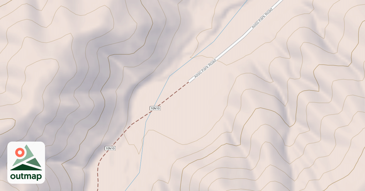 Map of ALISO PARK C.G.