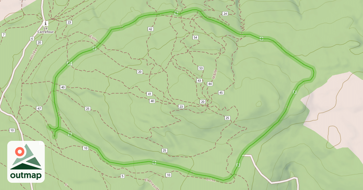 Map of 8