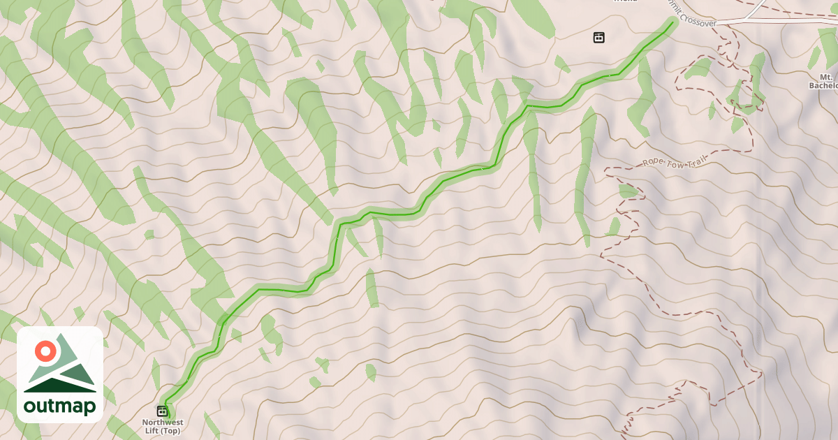 Map of Northwest Crossover