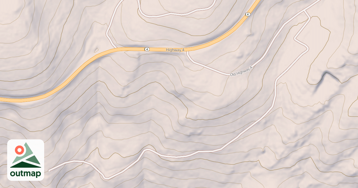Map of USFS National Forest System Roads {CCD71186-5CB9-411F-AD1D-A52B82818C83}