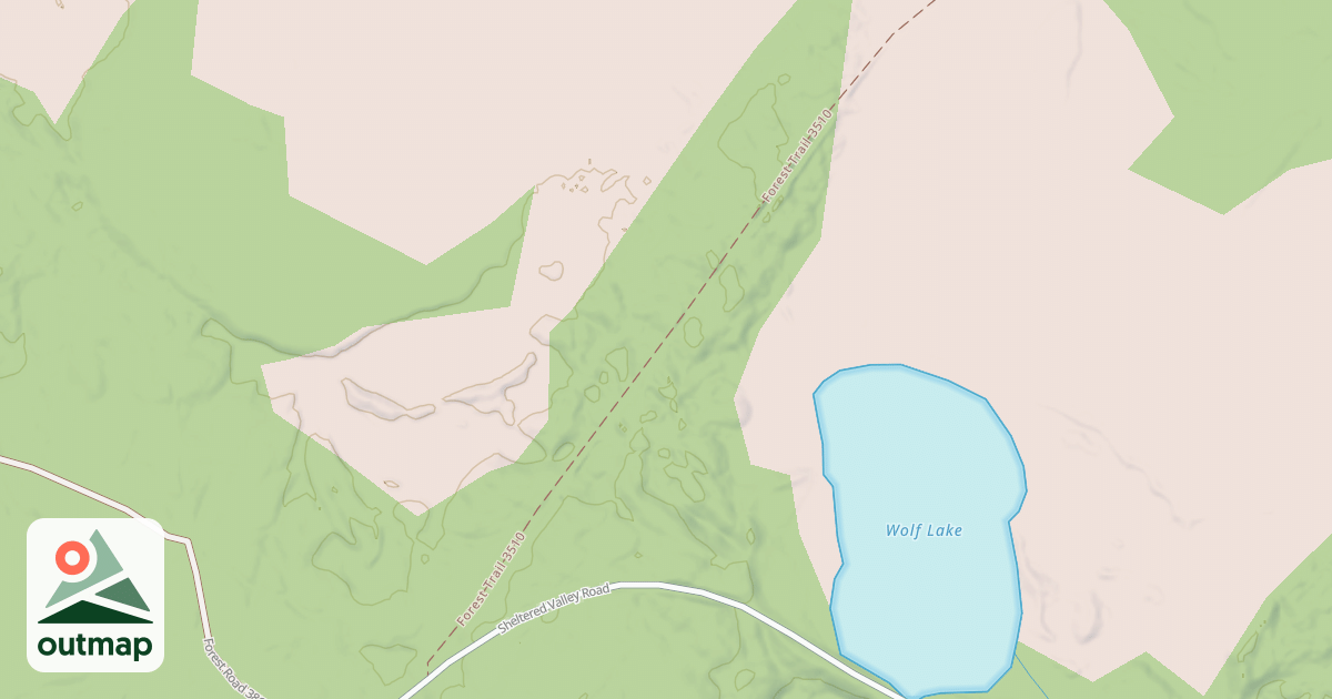 Map of Bailey Lake Equestrian