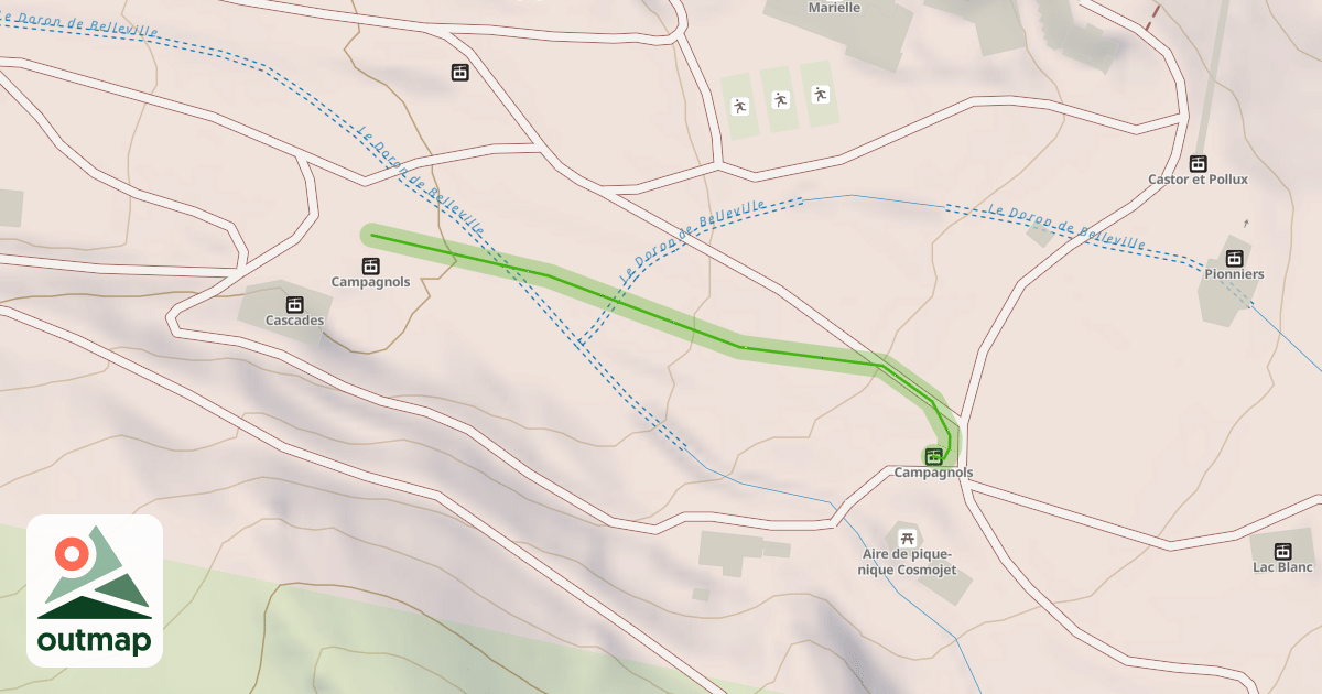 Map of Campagnols