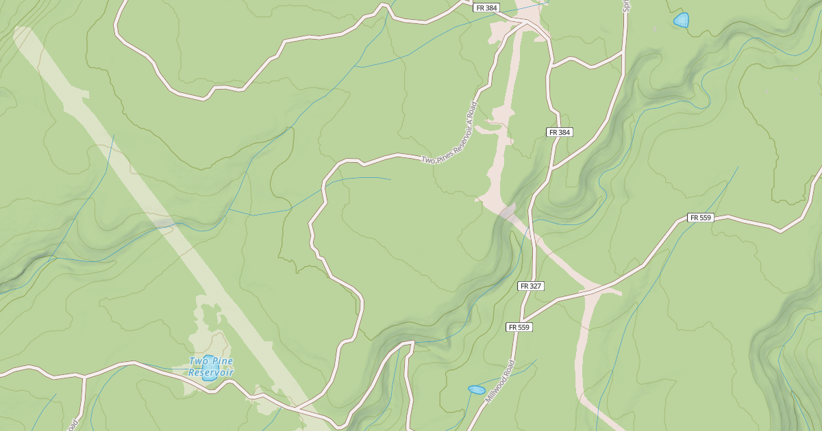 Map preview of TWO PINES RSVR A