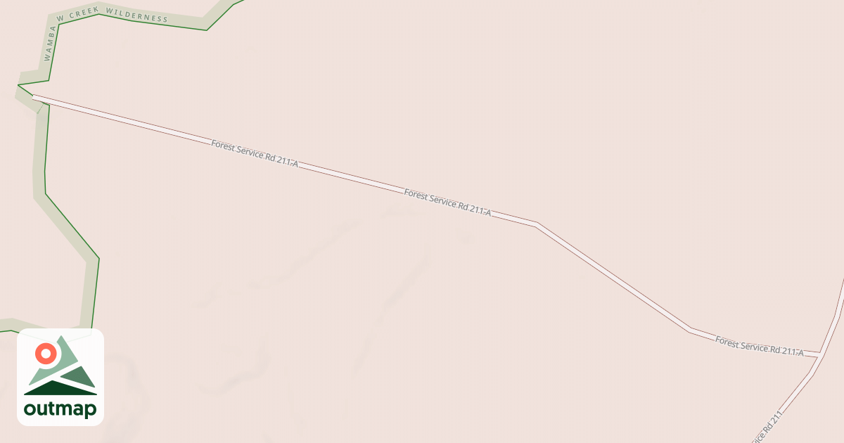 Map of MILL BRANCH A
