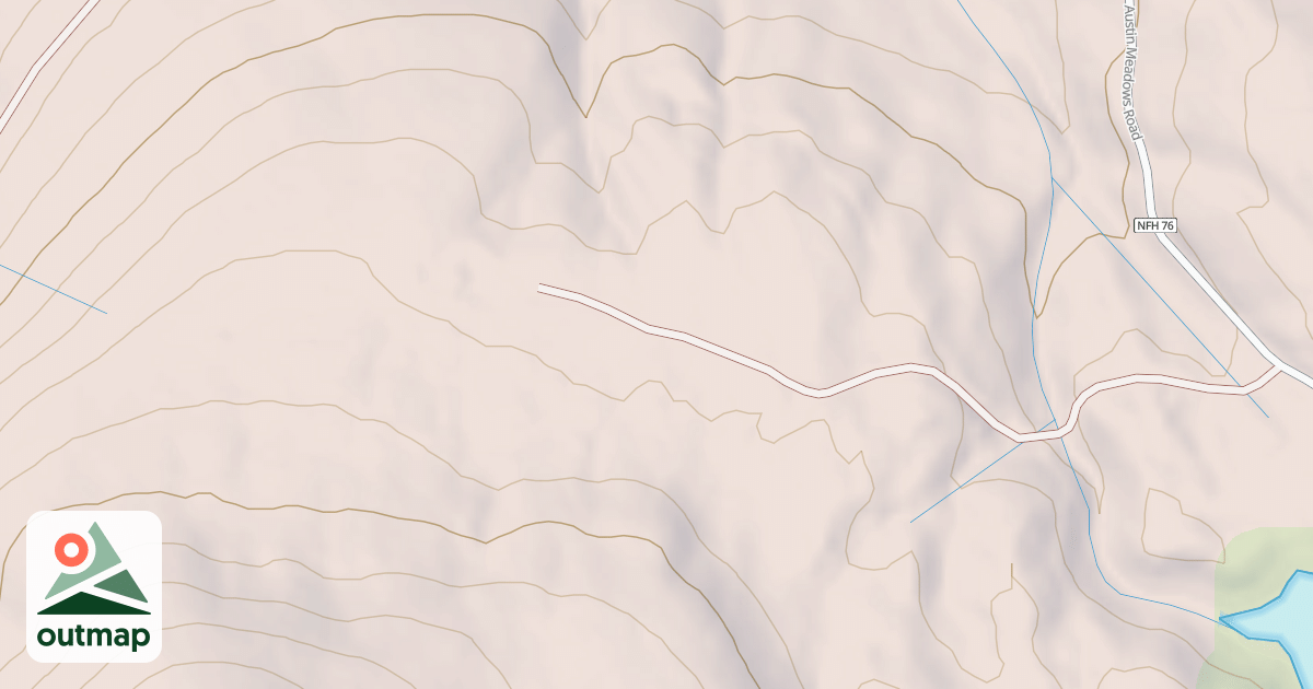 Map of AUSTIN MEADOWS SPUR
