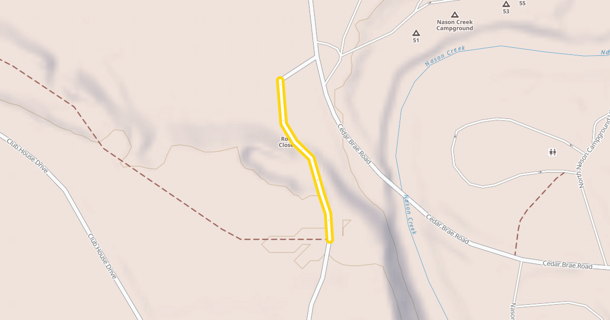 Map preview of Water Hole USFS 6706 - 115 Road
