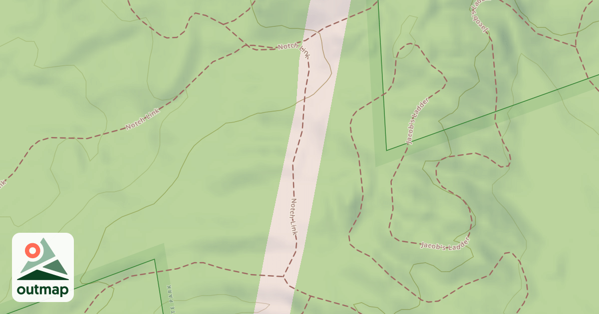 Map of Powerline Trail