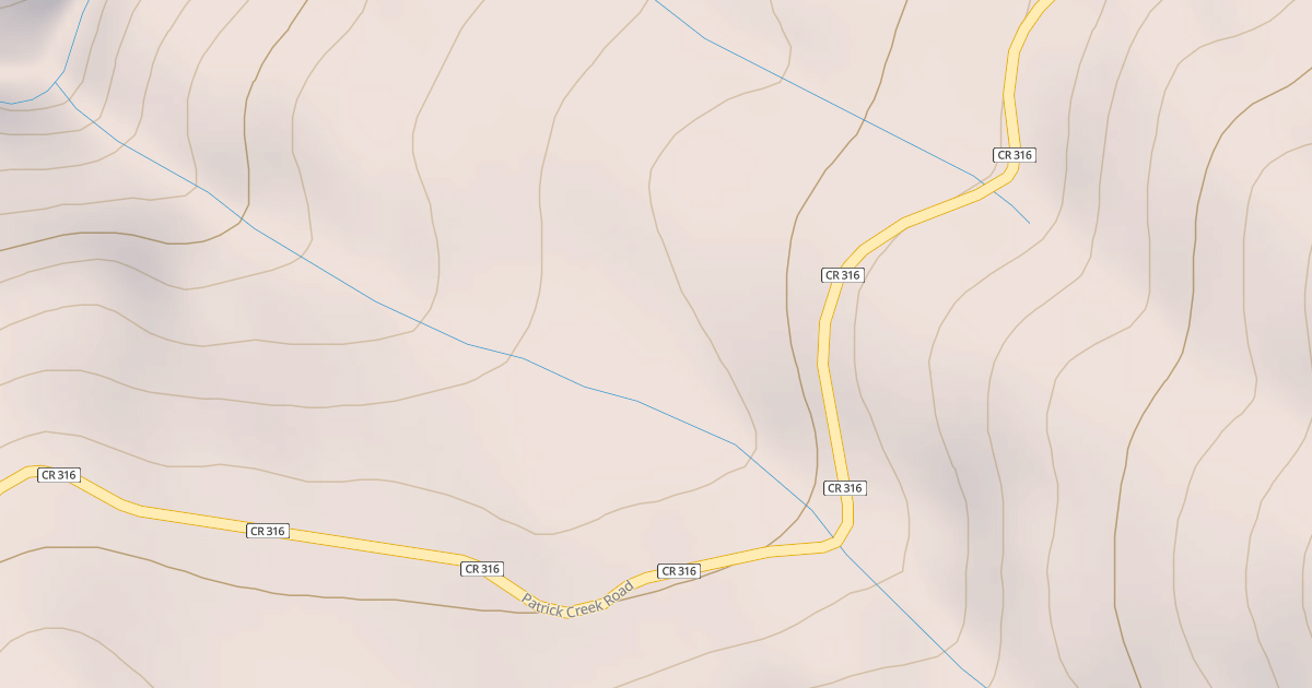 Map preview of SHELLY RIDGE