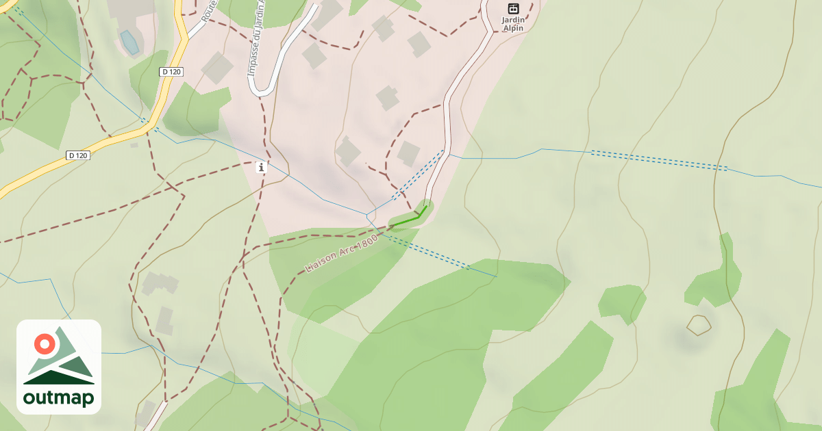 Map of Belvédère