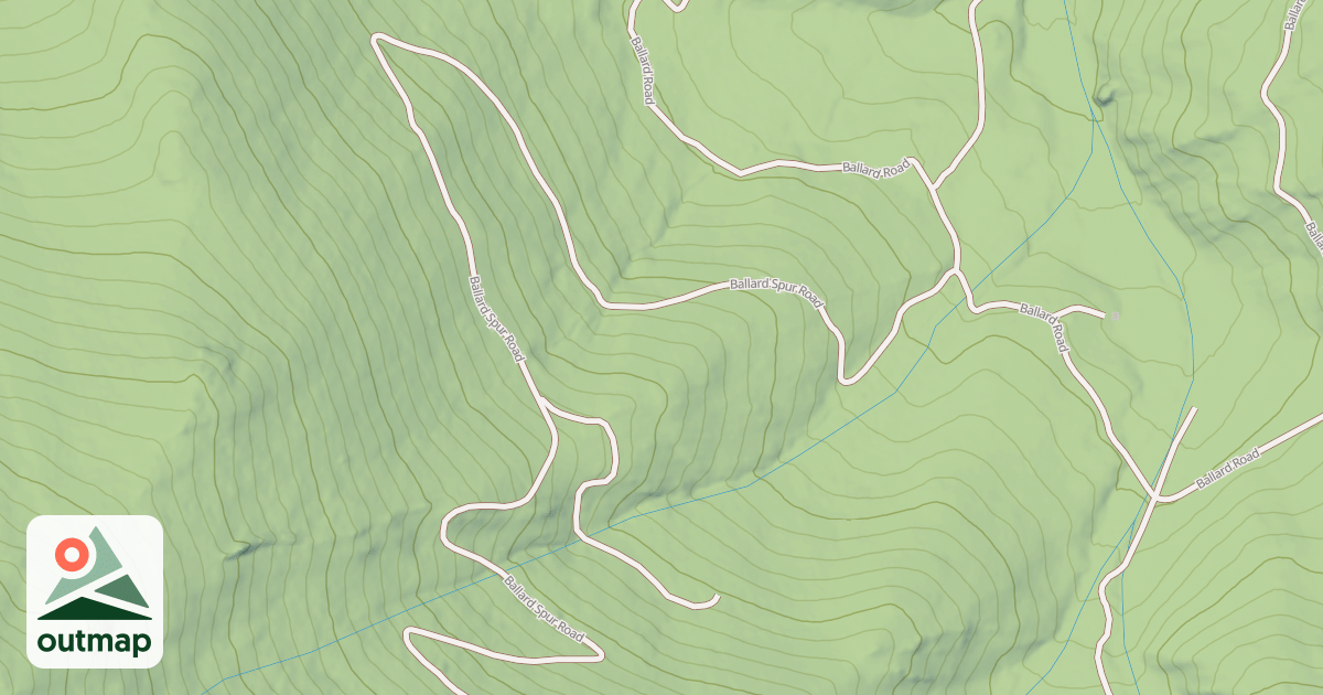 Map of BALLARD SPUR