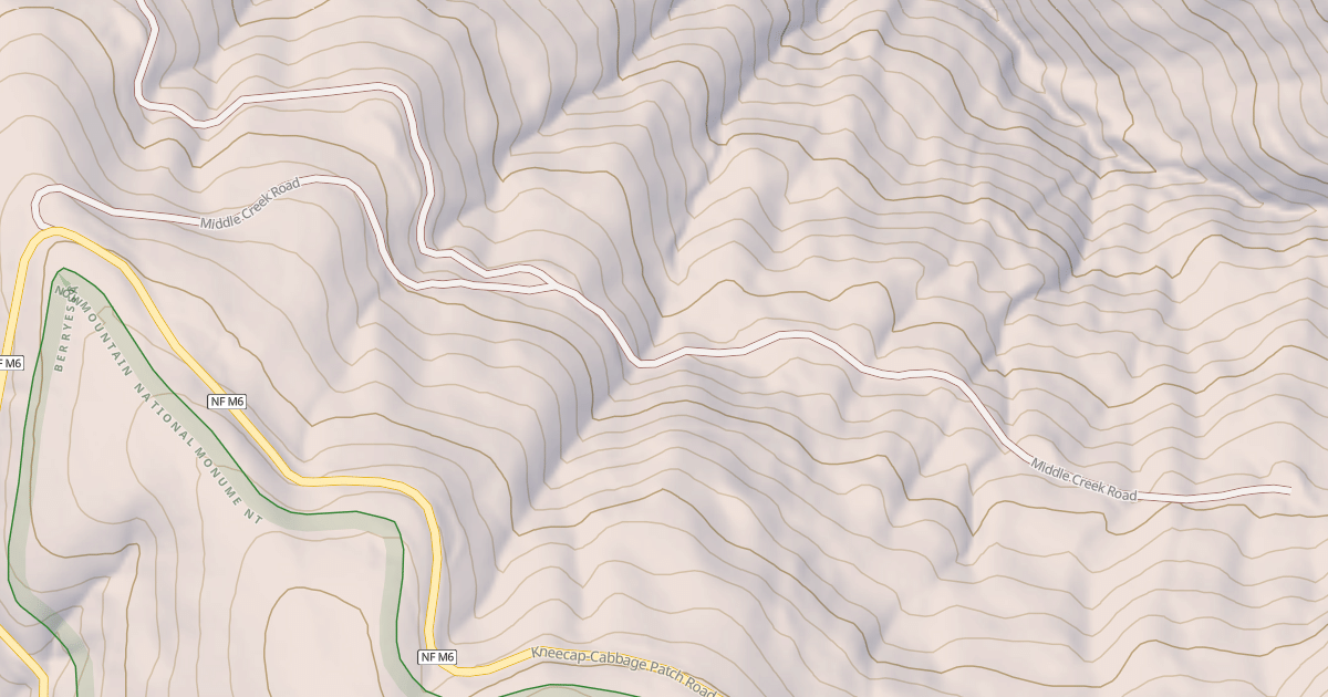 Map preview of MIDDLE CREEK