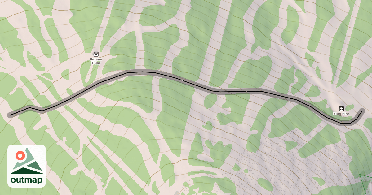 Map of Spillway X-Cut