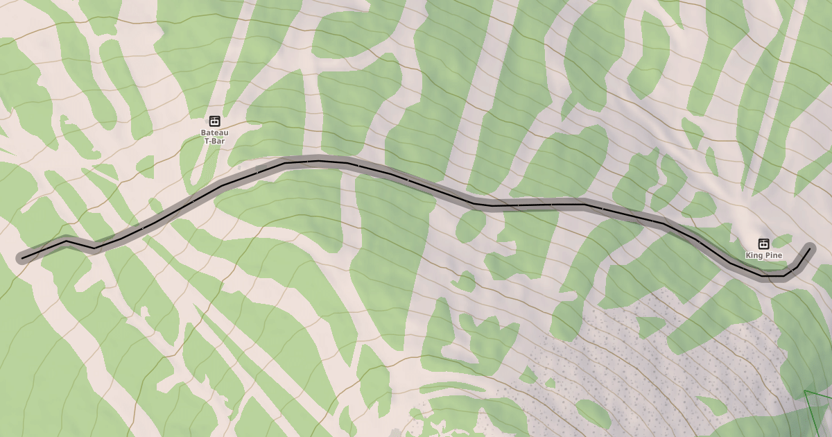 Map preview of Spillway X-Cut