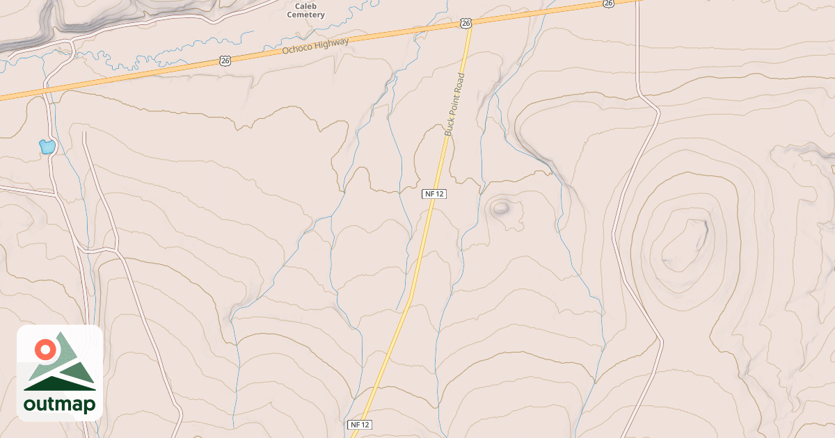 Map of USFS Motor Vehicle Use Map Roads {C18E363B-0337-4DCD-9E01-DCE5A4B42EEB}