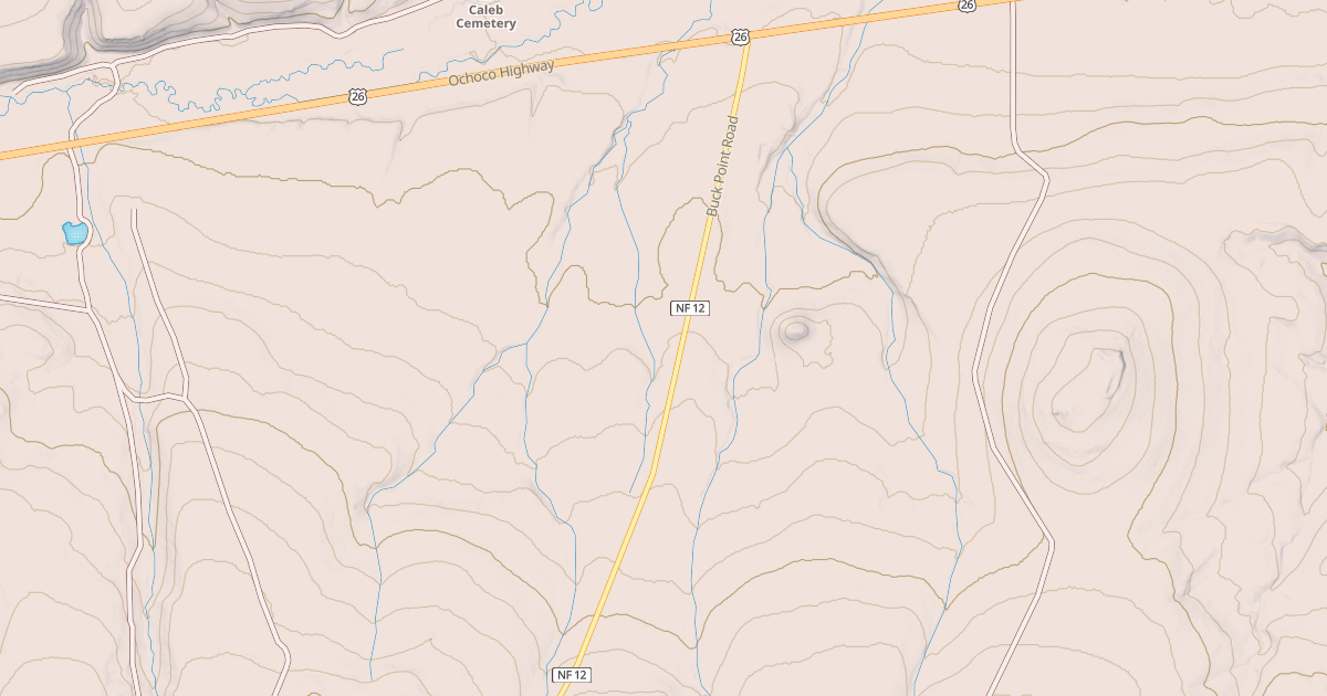 Map preview of USFS Motor Vehicle Use Map Roads {C18E363B-0337-4DCD-9E01-DCE5A4B42EEB}