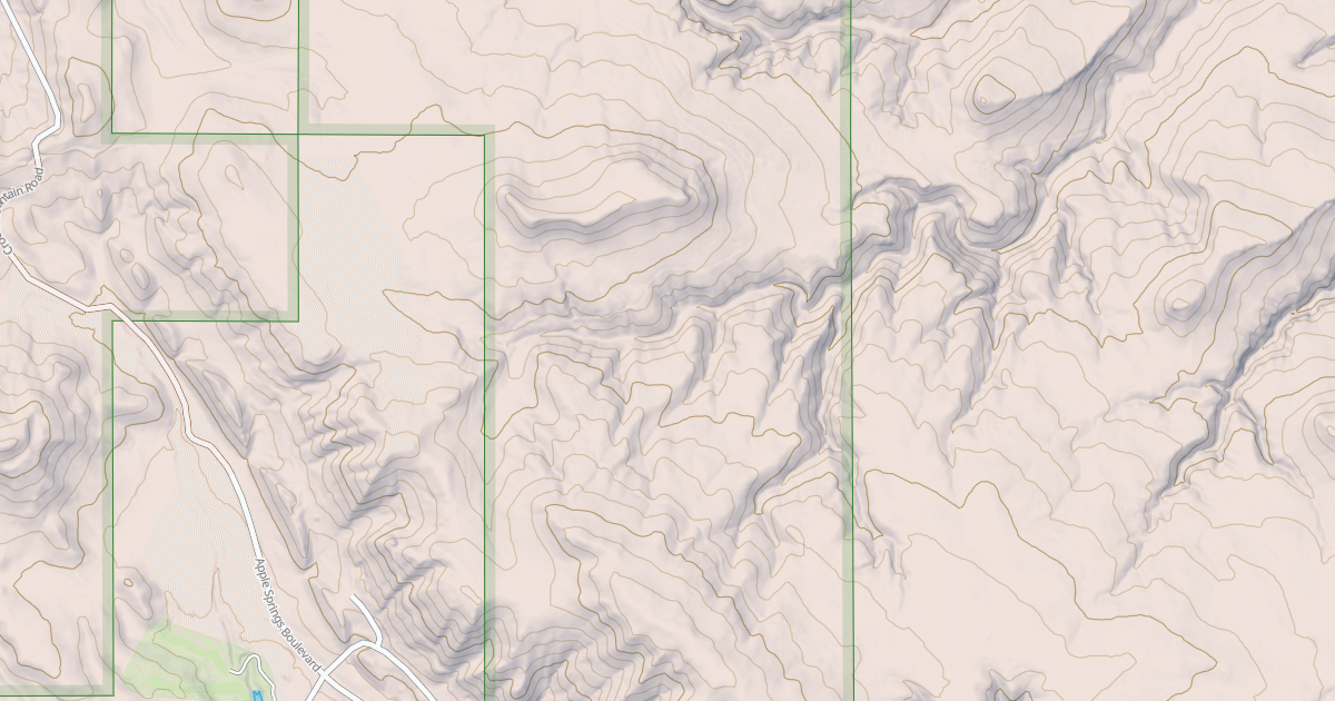Map preview of CROOK MTN BR 1G