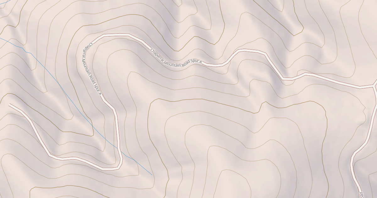 Map preview of CHAPARRAL MTN