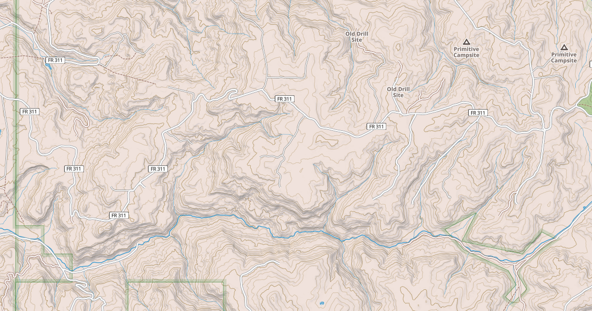 Map preview of CABRESTO MESA