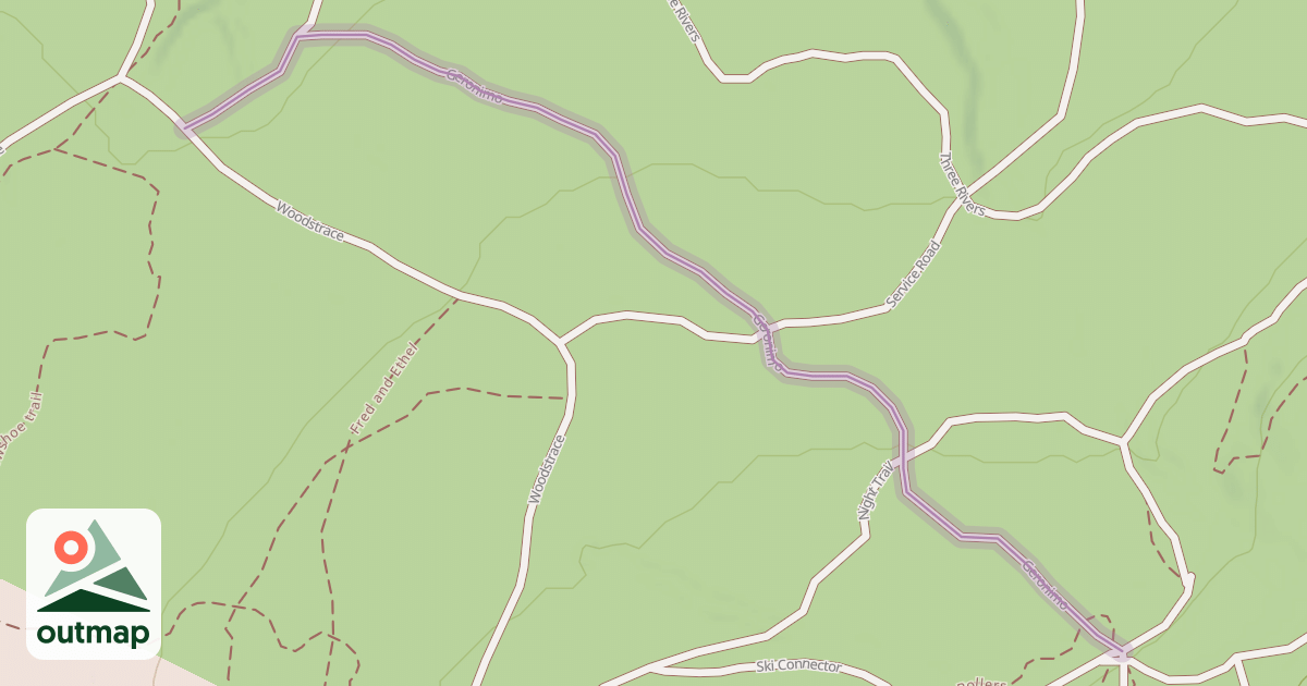 Map of Geronimo