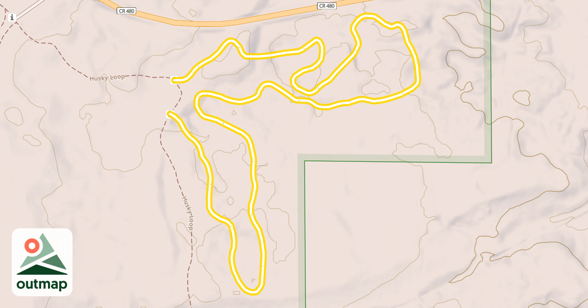 Map of Spartan Loop
