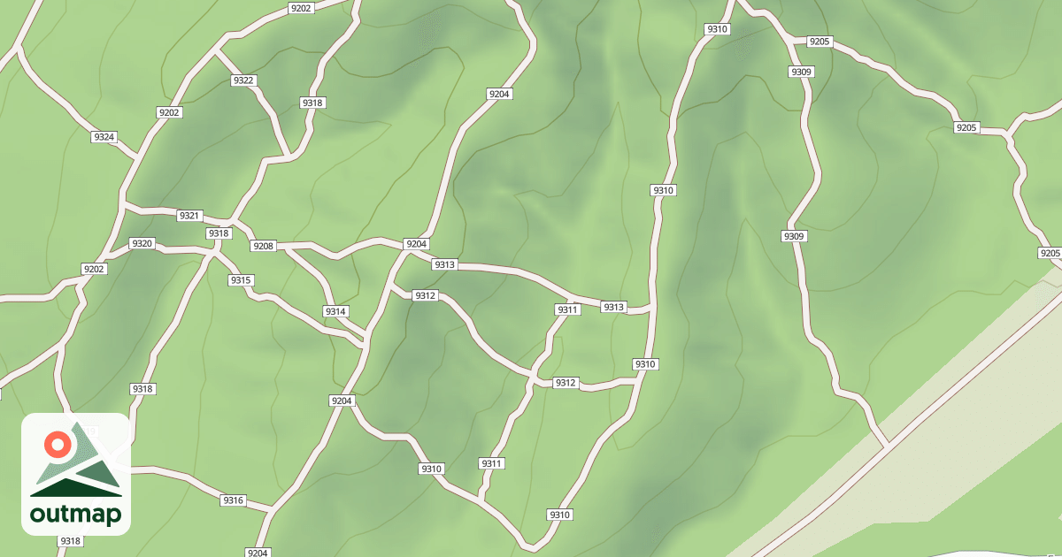 Map of USFS Motor Vehicle Use Map Trails 19793
