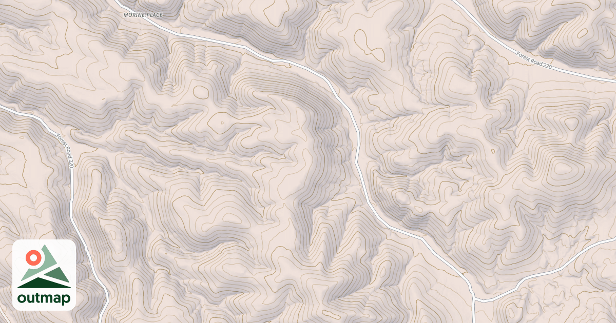 Map of POINT OF ROCKS