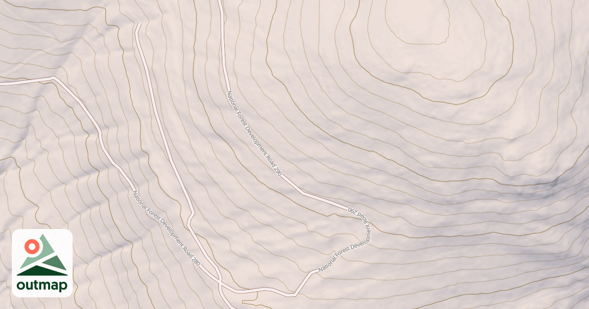 Map of USFS Motor Vehicle Use Map Roads {1F5ADEA8-B70C-4DDD-B944-21F0A76A213E}
