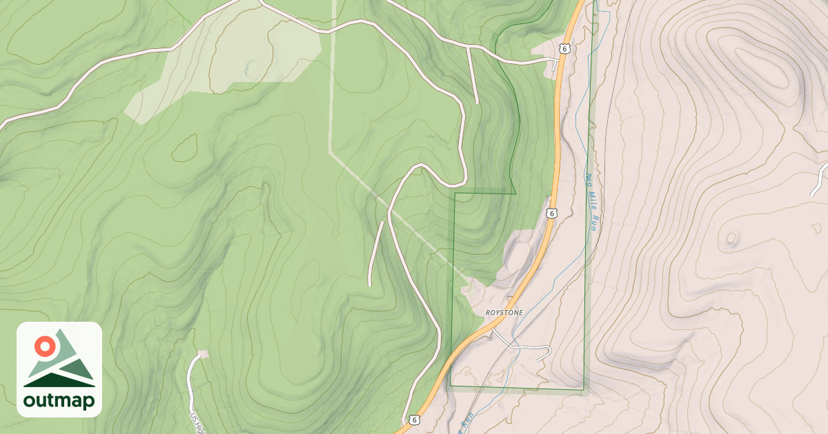 Map of DEERLICK