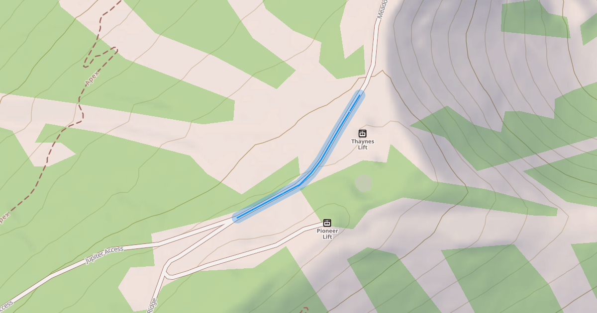 Map preview of Meadow Road