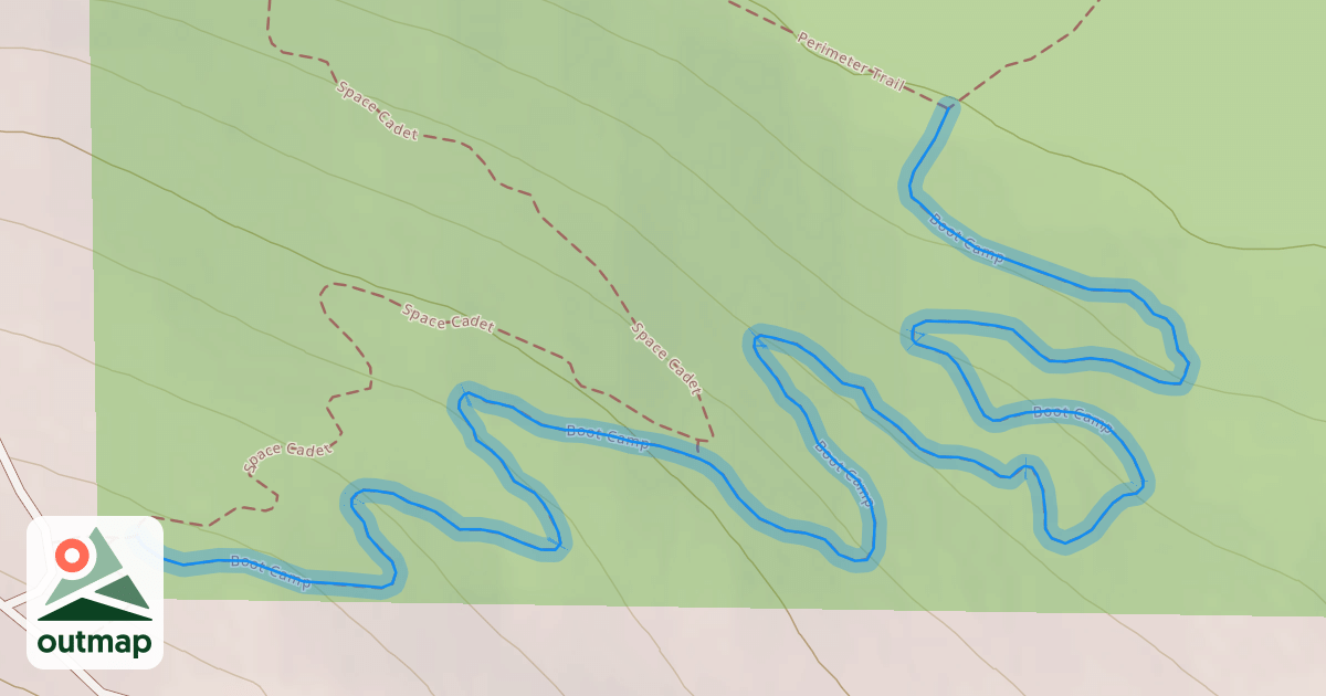 Map of Boot Camp