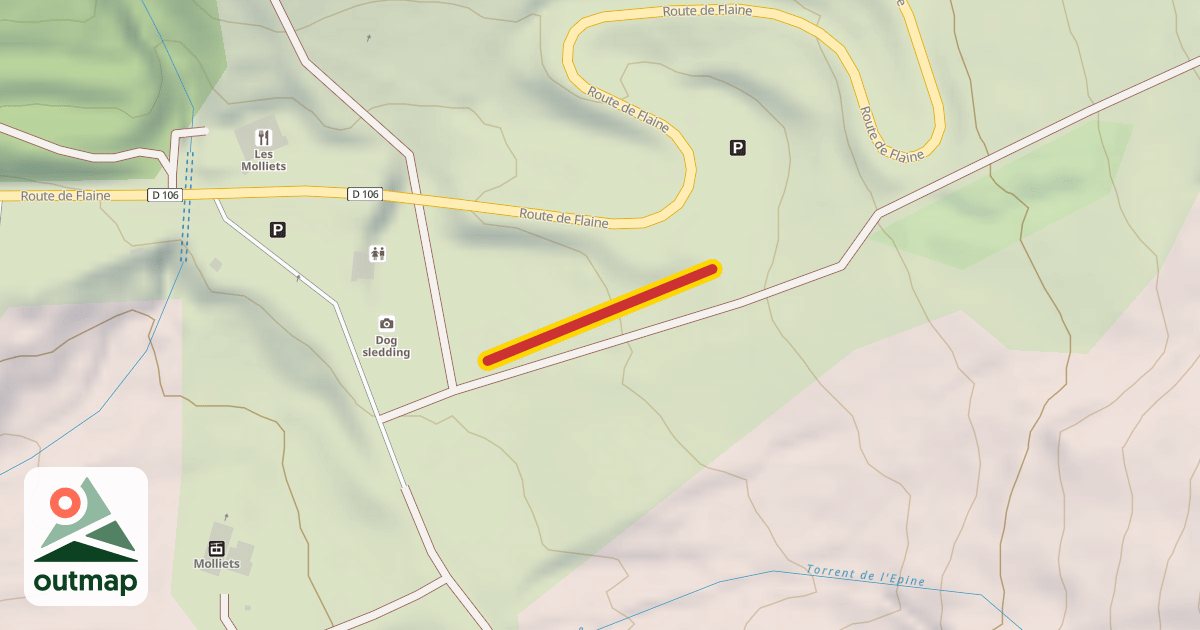 Map of Molliets
