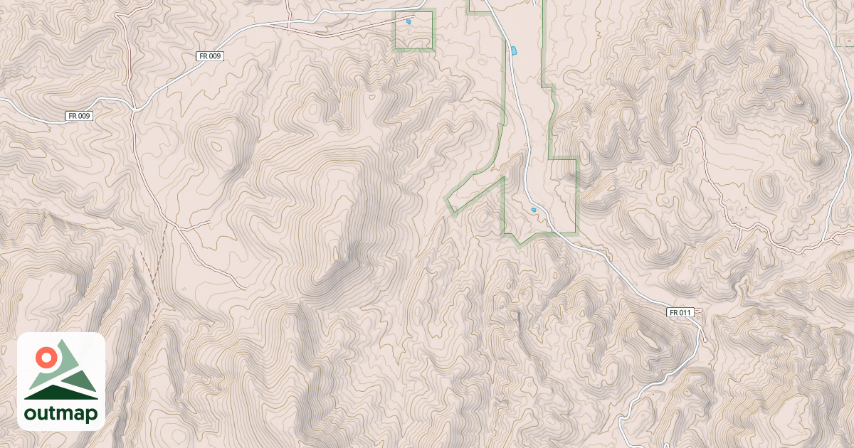 Map of HARRISON SPRING