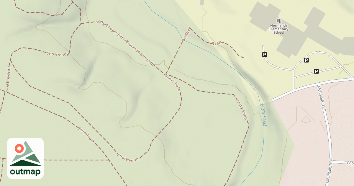 Map of Grant Park Sledding Hill