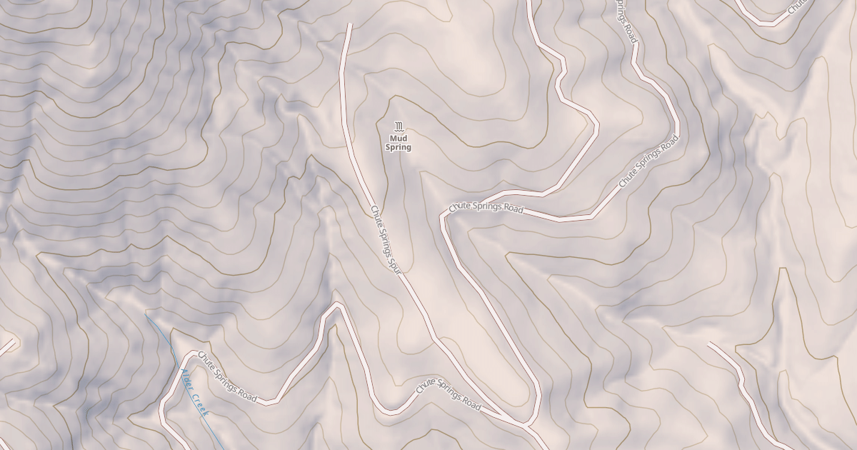 Map preview of CHUTE SPRINGS