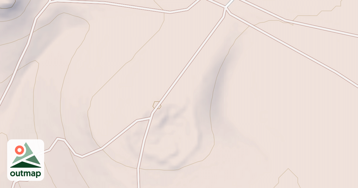 Map of Radar Hill OHV Trails