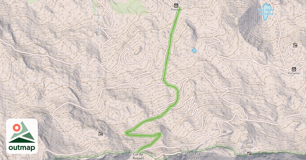 Map of Chamois