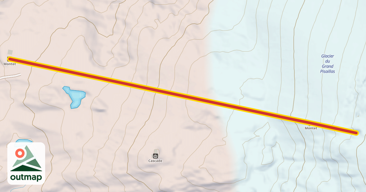 Map of Montet