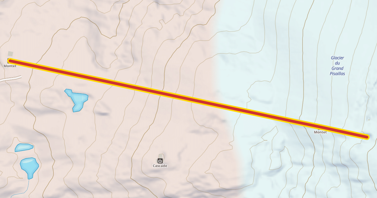 Map preview of Montet