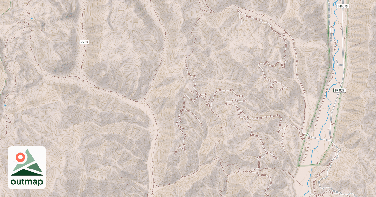 Map of LITTLE SKELETON
