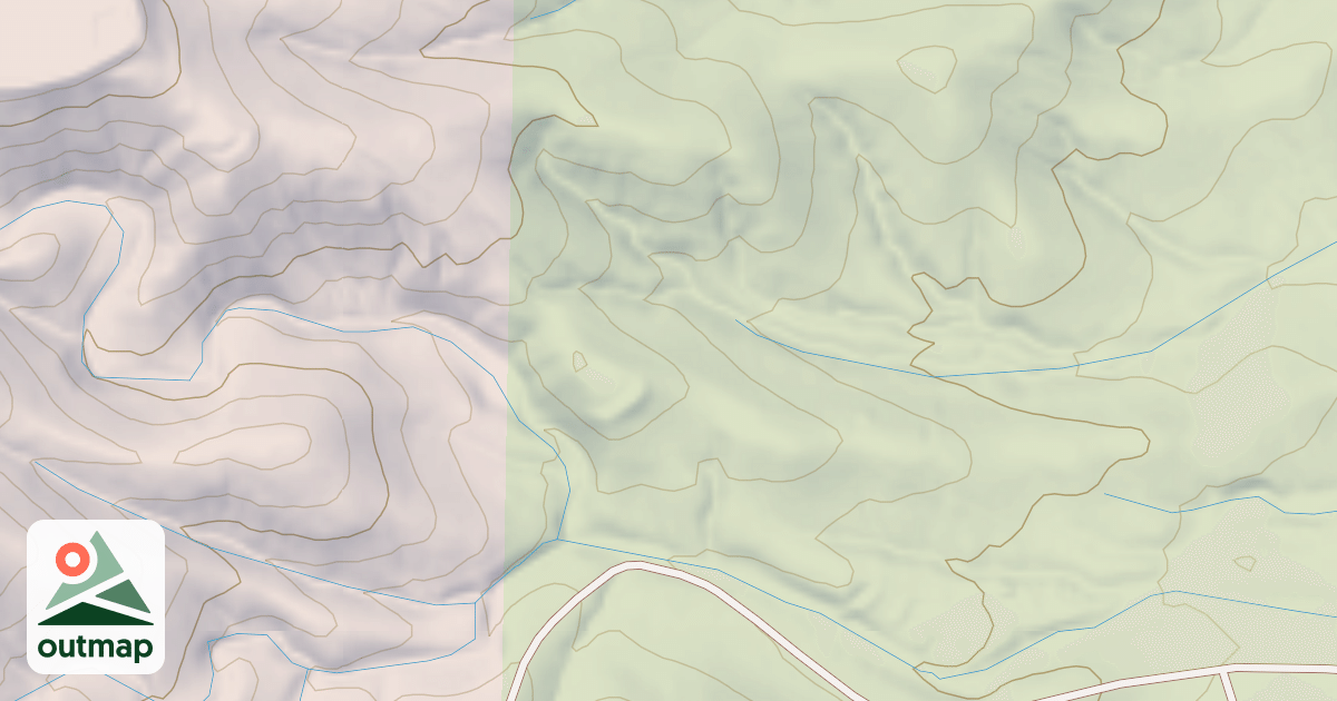 Map of 16049: Temblor Ridge