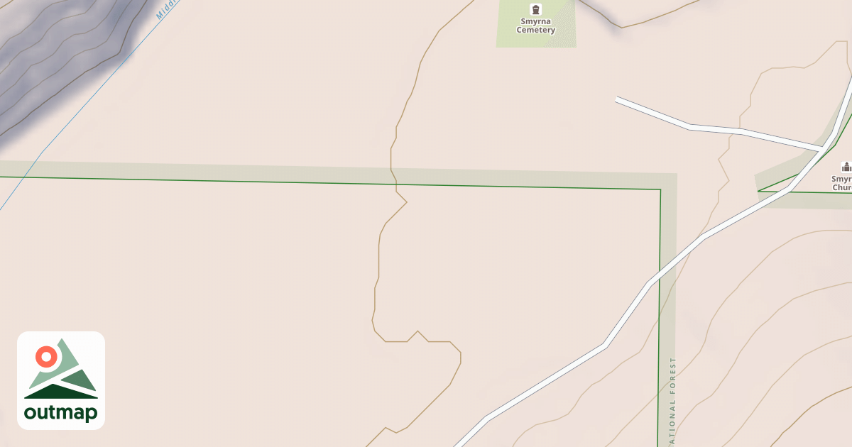 Map of SMYRNA CEMETERY