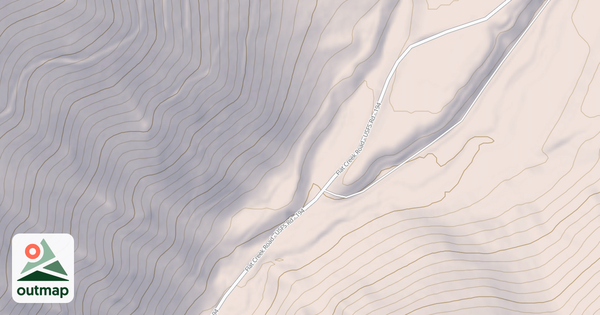 Map of FLAT 2 WOOD