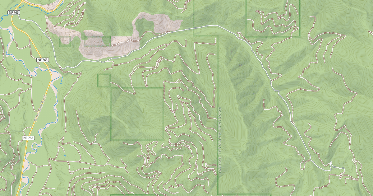 Map preview of COW CREEK