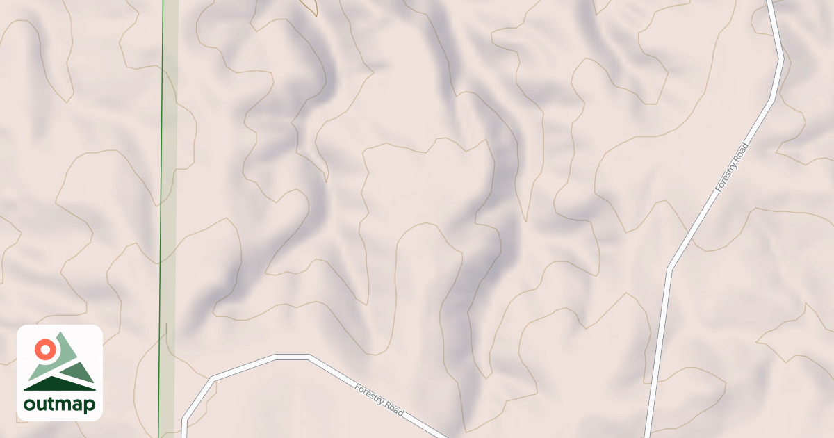 Map of USFS Motor Vehicle Use Map Roads {9F454AA6-F6F2-4121-9523-549D606EF6DB}