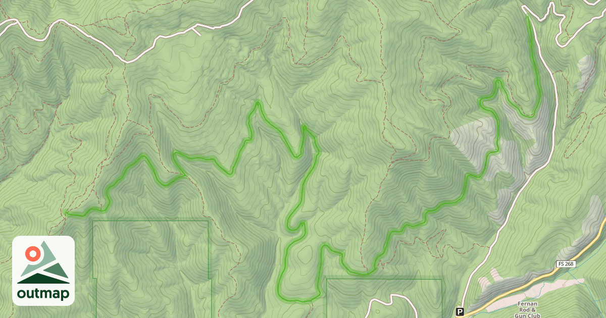 Map of Trail A