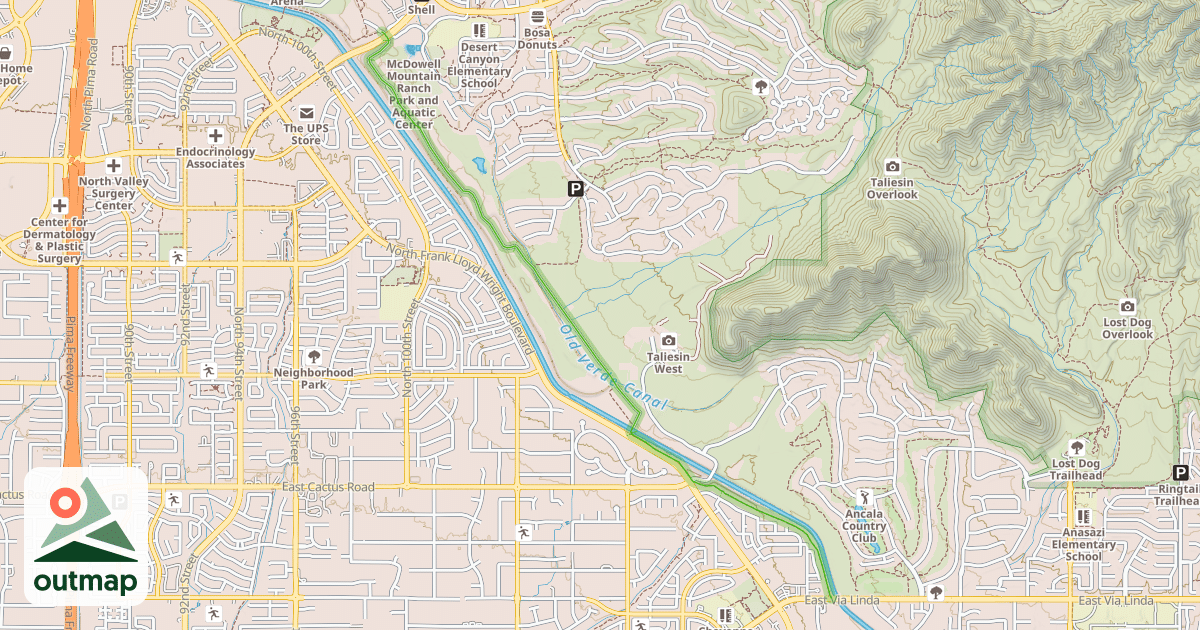 Map of Westworld
