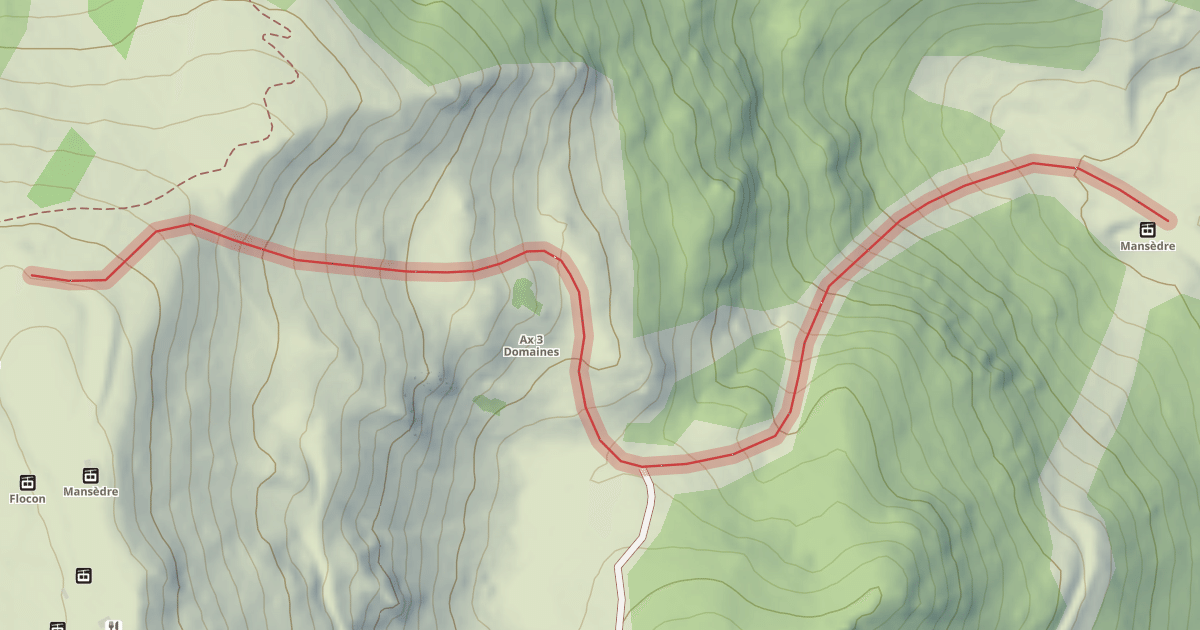 Map preview of Mansèdre