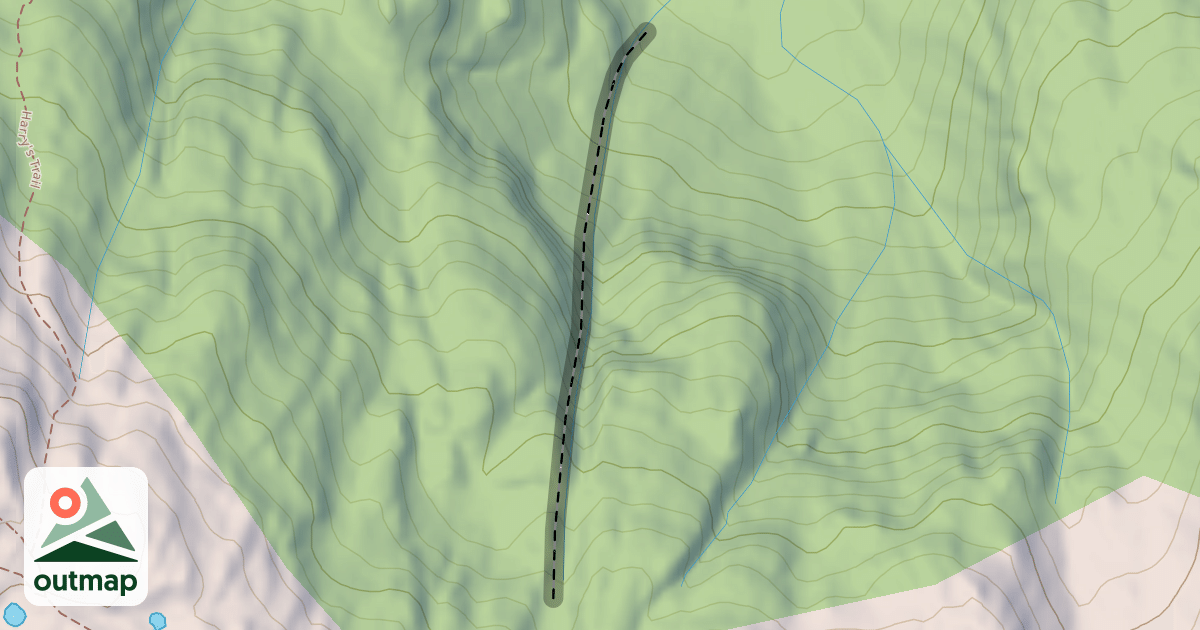 Map of Squam Chute 1