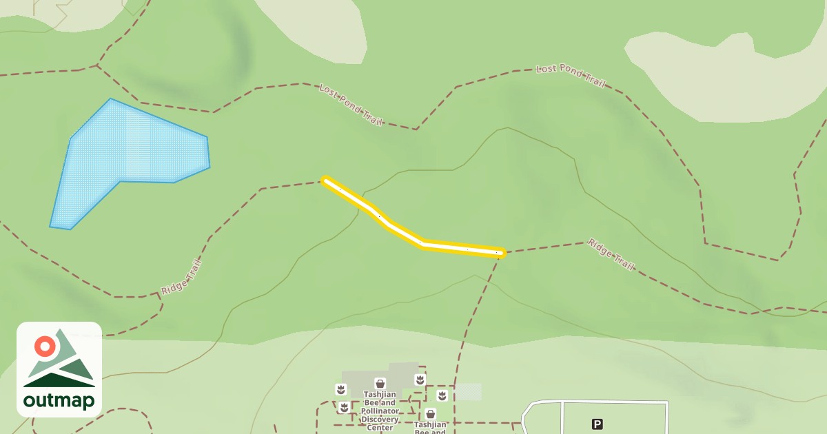 Map of Ridge Trail